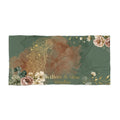 Boho Floral Goddess Beach Towel – Willow & Vine Studio Design